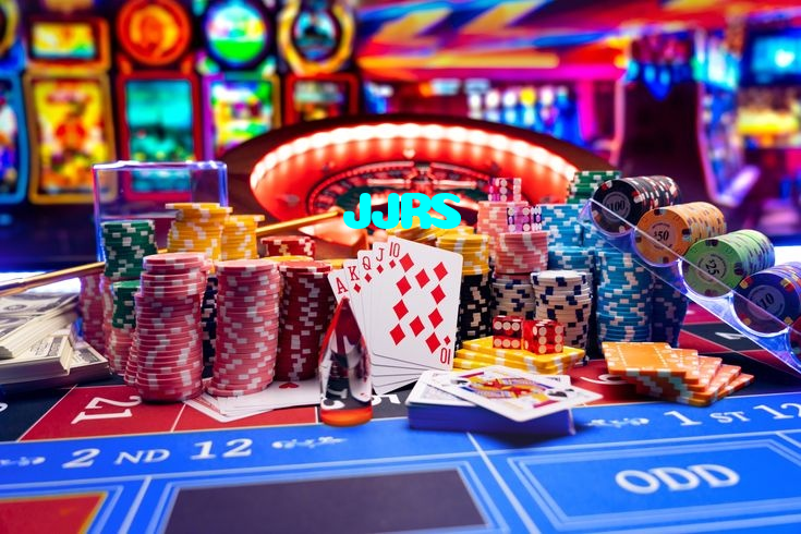 JJRS casino presented on mobile device in Pakistan with slots and live games